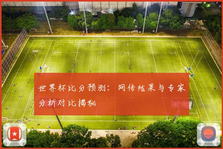 世界杯比分预测:网传结果与专家分析对比揭秘